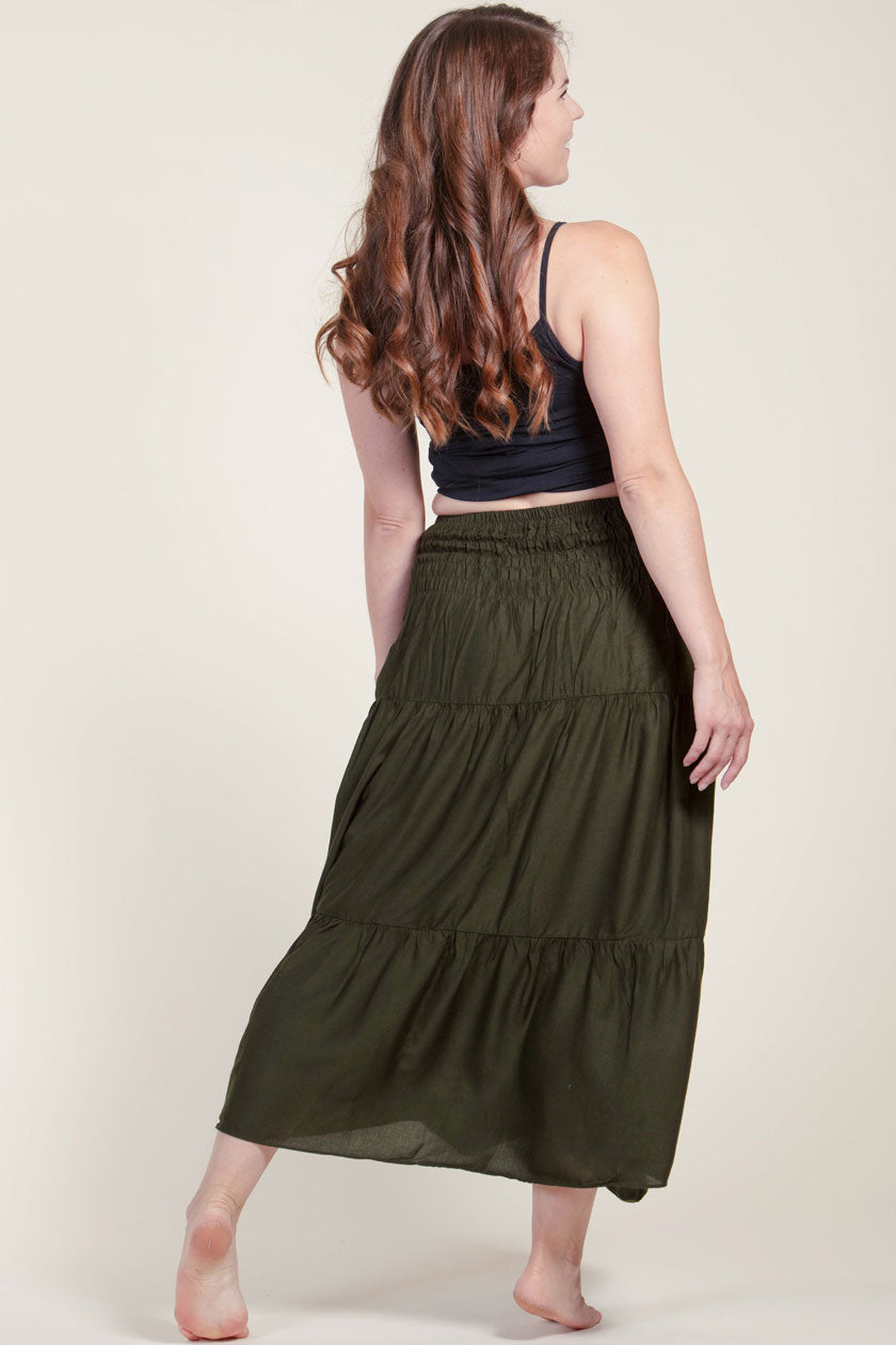 Boho Green Artisan Hame - Berry Piper