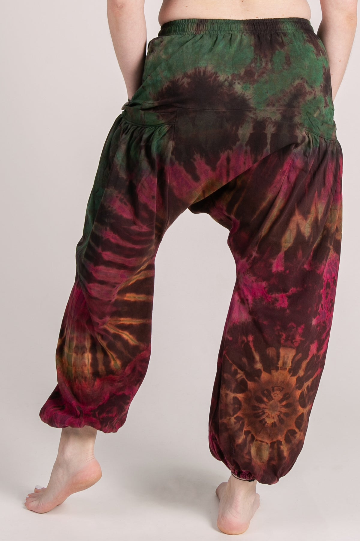 Jungle Burst Brown Artisan Haaremihousut - Berry Piper