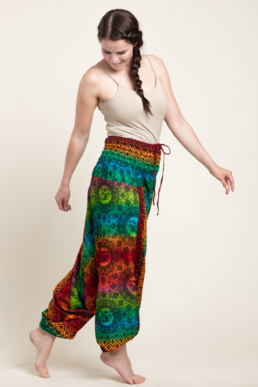 Rainbow Elephant Artisan Jumpsuit Haaremihousut - Berry Piper