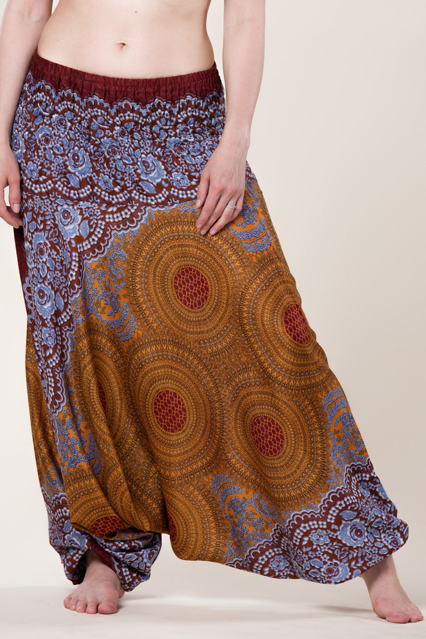 Mandala Bronze Artisan Jumpsuit Haaremihousut - Berry Piper