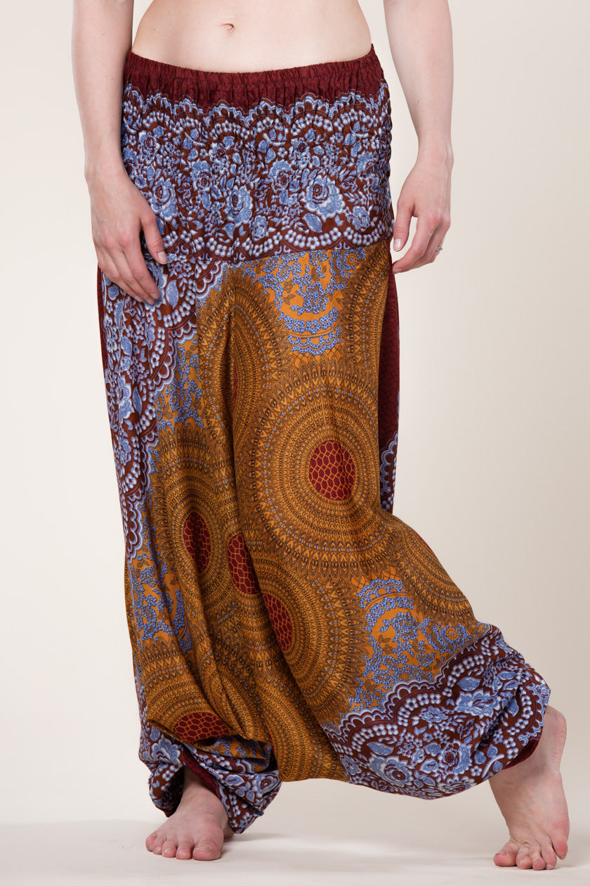 Mandala Bronze Artisan Jumpsuit Haaremihousut - Berry Piper