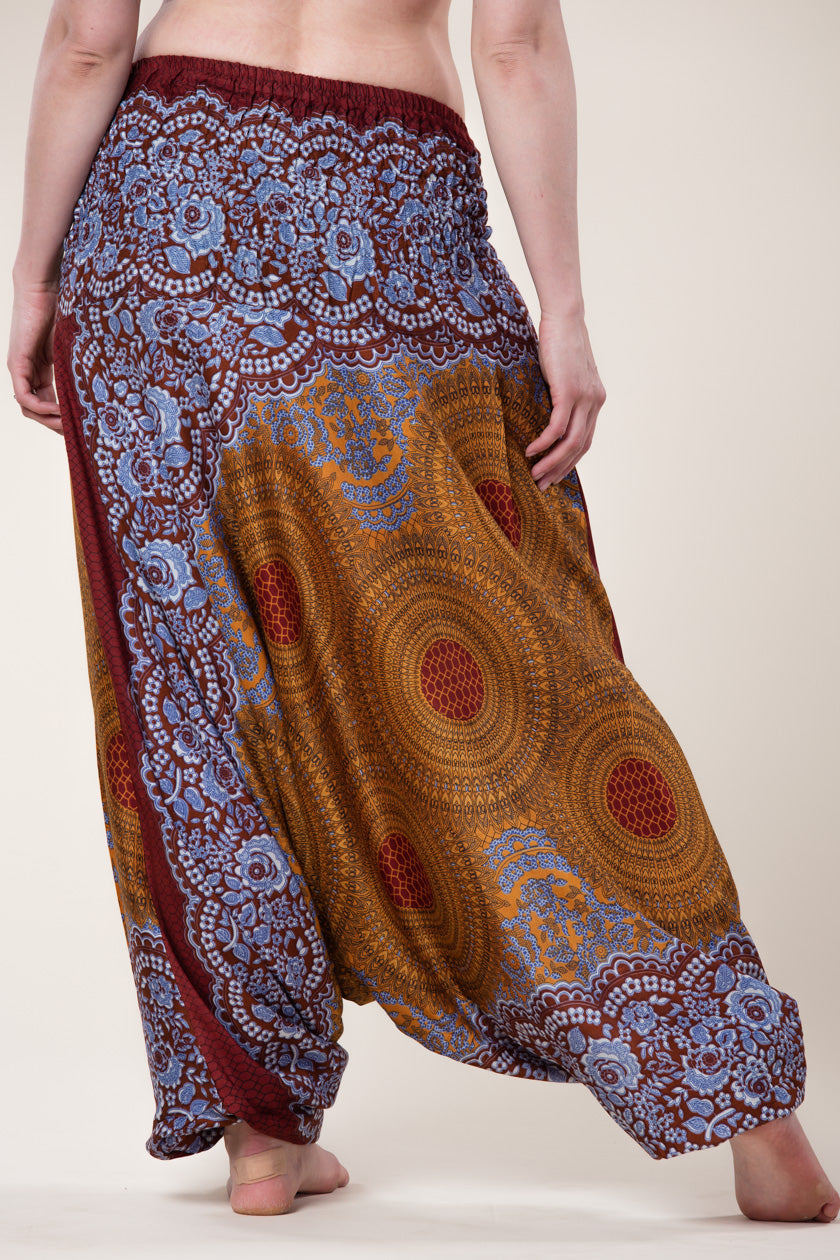 Mandala Bronze Artisan Jumpsuit Haaremihousut - Berry Piper