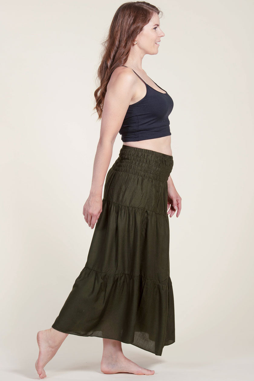 Boho Green Artisan Hame - Berry Piper