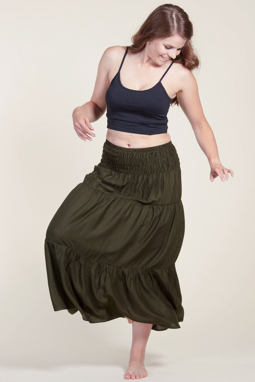 Boho Green Artisan Hame - Berry Piper