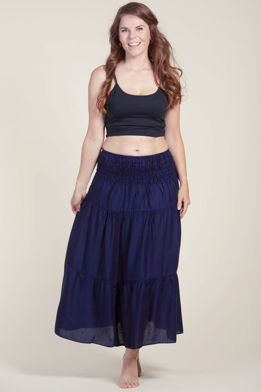 Boho Navy Artisan Hame - Berry Piper