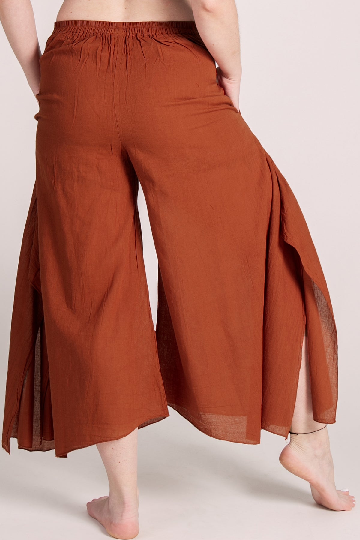 Breeze Sienna Cotton Artisan Palatsihousut - Berry Piper