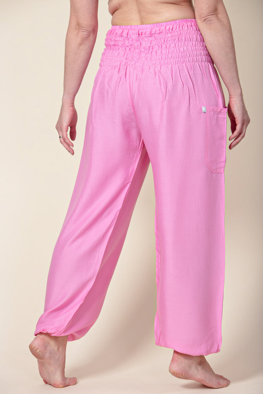 Boho Pink Artisan Haaremihousut - Berry Piper