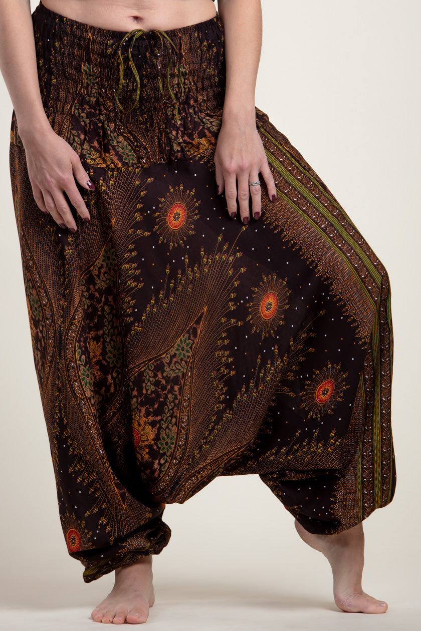 Peacock Eye Artisan Jumpsuit Haaremihousut - Berry Piper