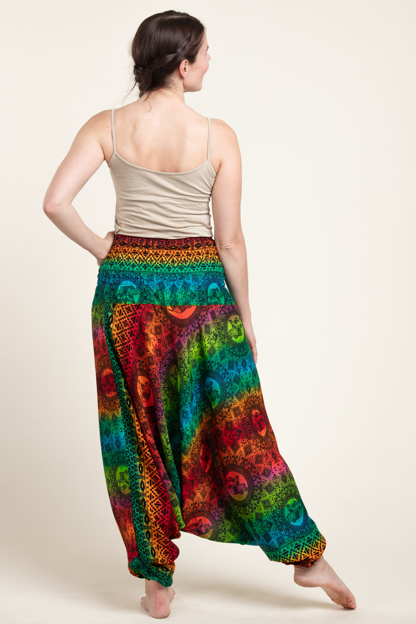Rainbow Elephant Artisan Jumpsuit Haaremihousut - Berry Piper