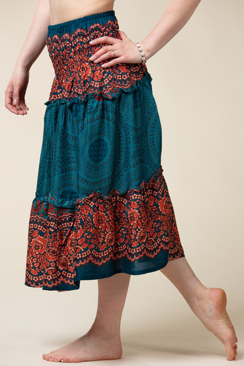 Mandala Teal Artisan Hame - Berry Piper
