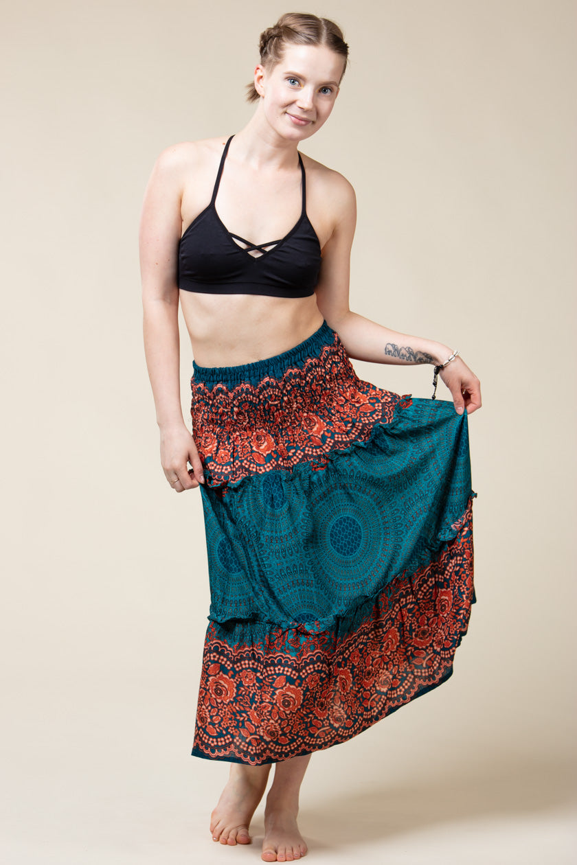 Mandala Teal Artisan Hame - Berry Piper