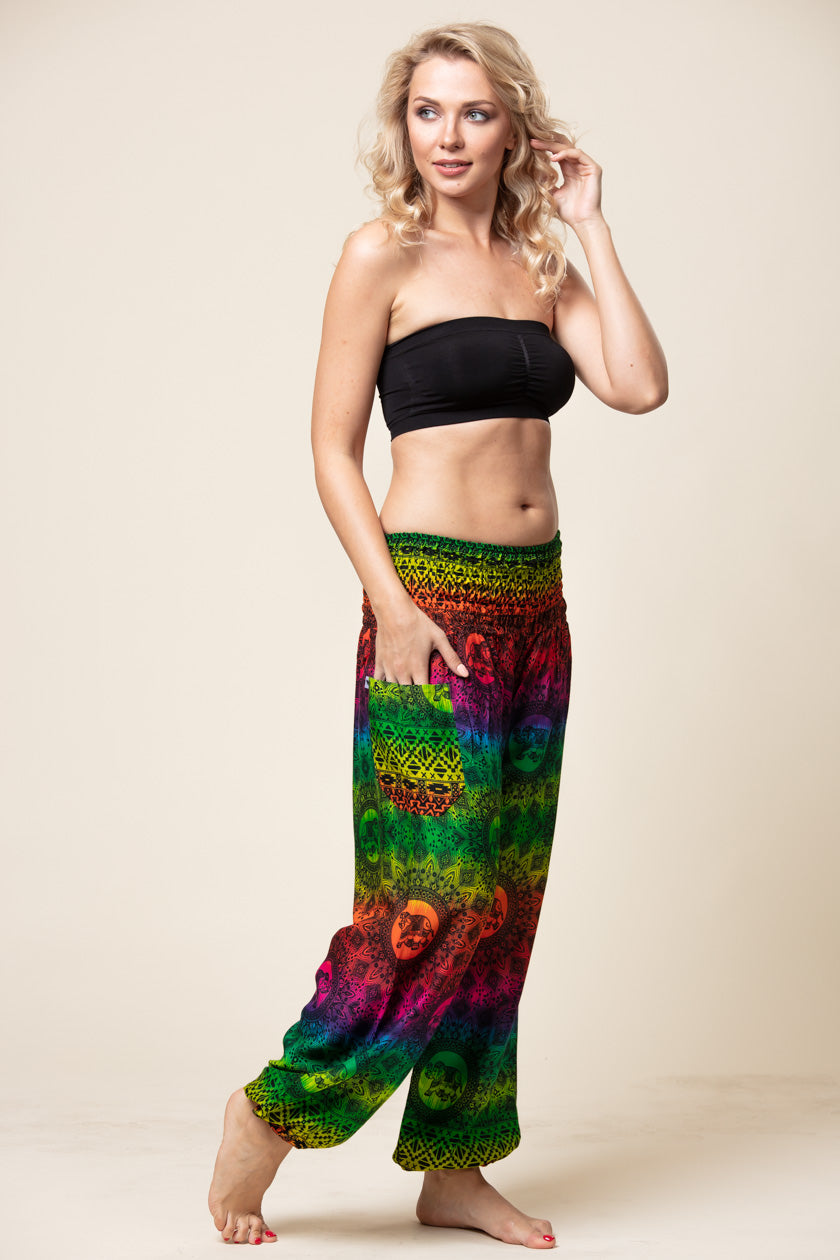 Rainbow Elephant Artisan Haaremihousut - Berry Piper