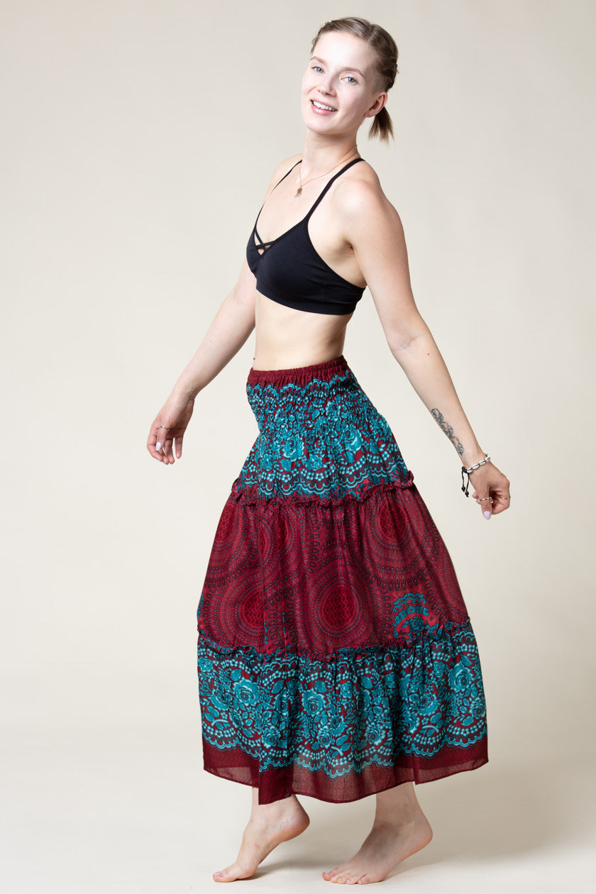 Mandala Red Artisan Hame - Berry Piper