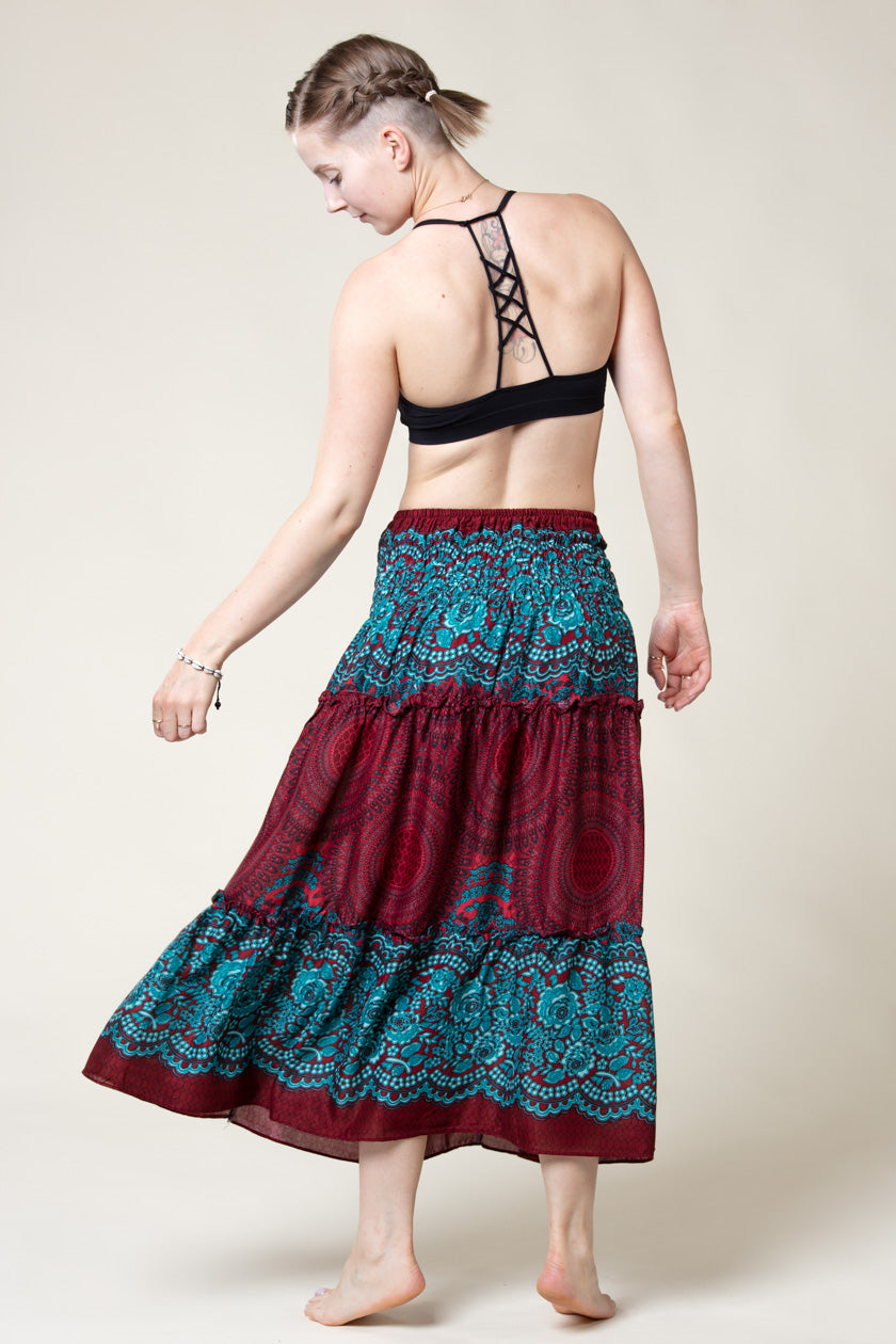 Mandala Red Artisan Hame - Berry Piper