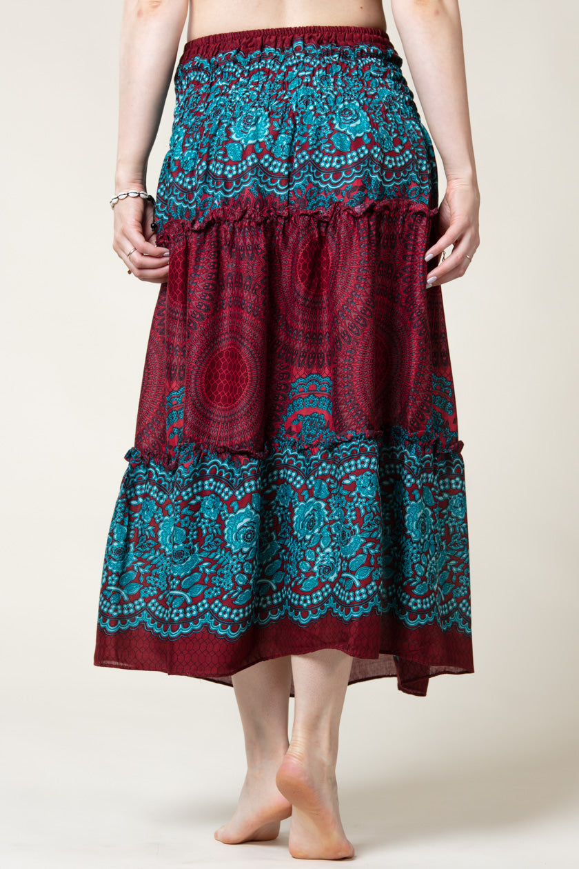 Mandala Red Artisan Hame - Berry Piper